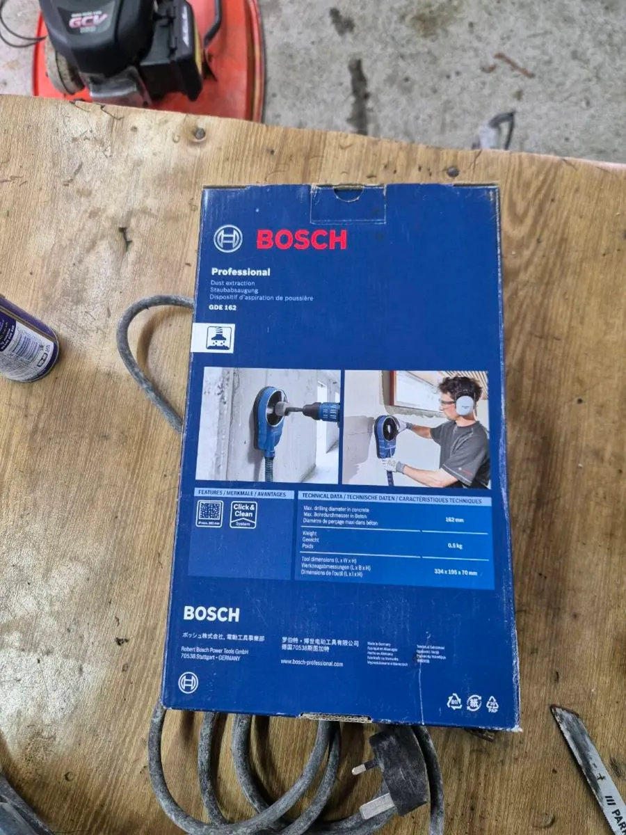 Bosch professional gde-162 dust extractor - Image 2
