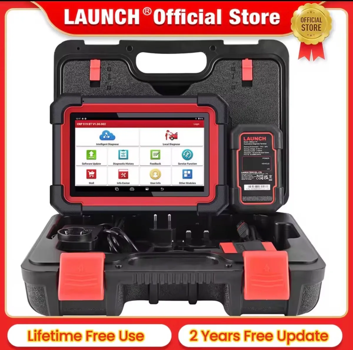 New LAUNCH X431 CRP919x BT OBD2 Scanner - Image 2