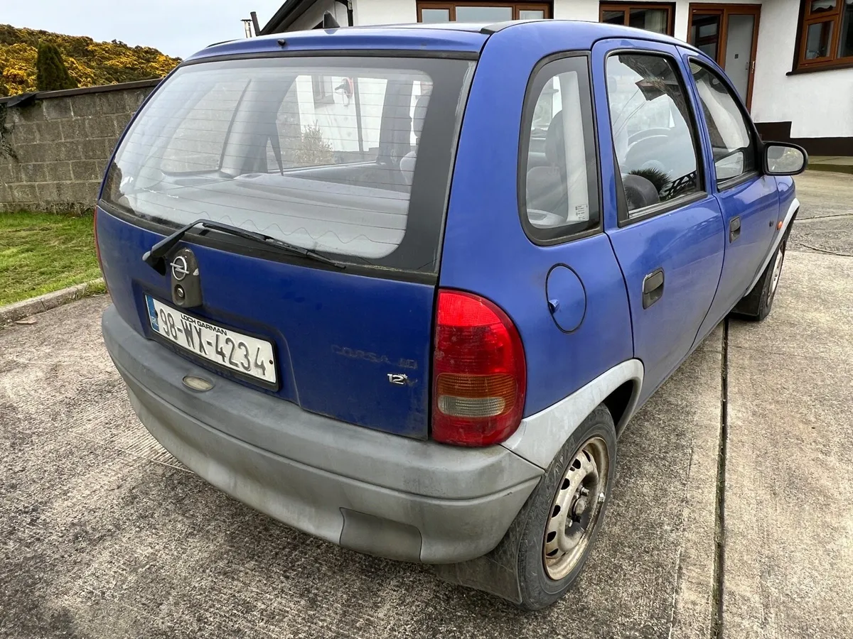 1998 Opel Corsa 1 Litre Petrol TAXED - Image 4