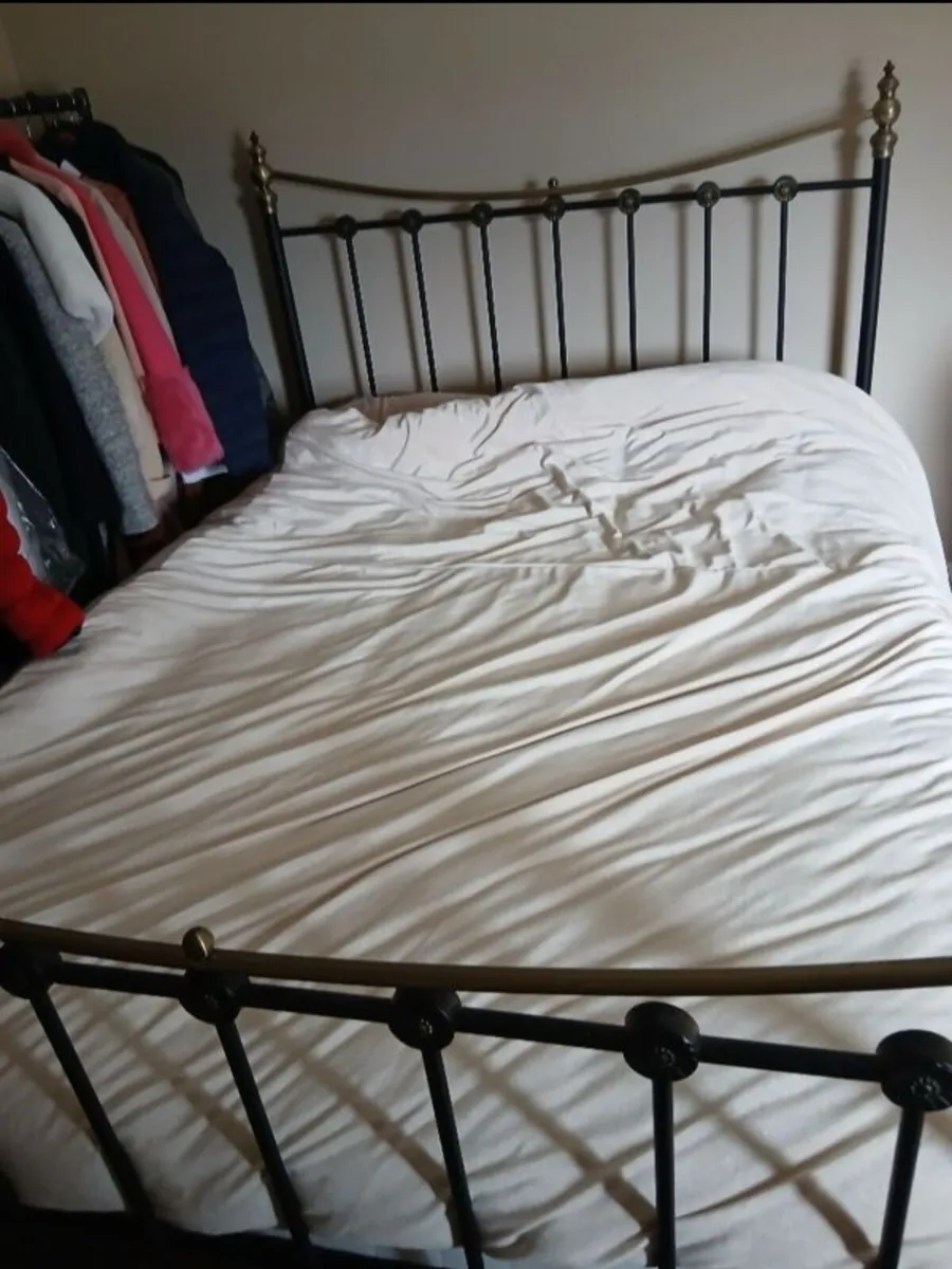Wrought Iron King Size Bed - Image 2
