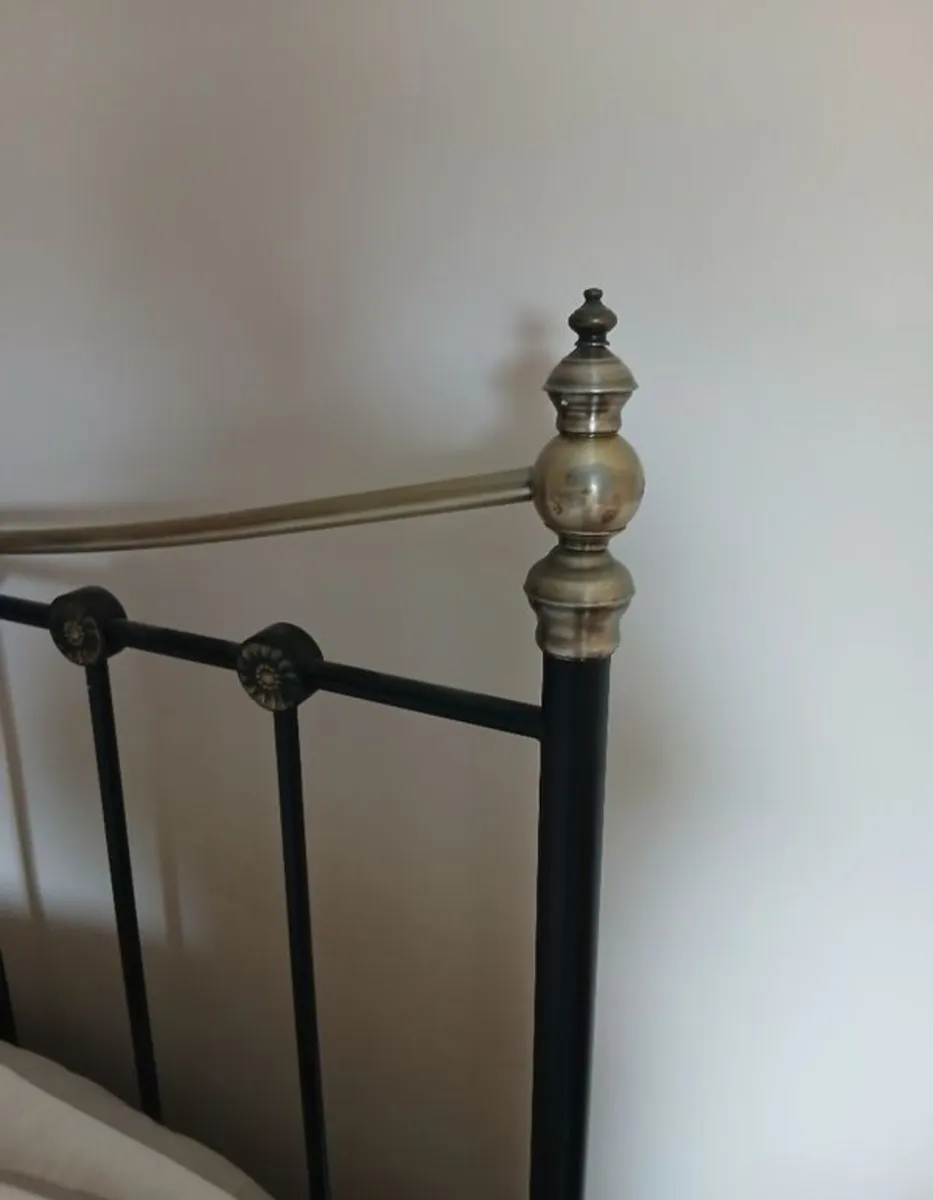 Wrought Iron King Size Bed - Image 3