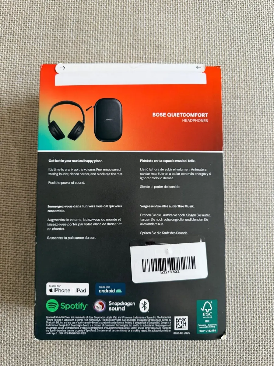 Brand New Bose QuietComfort Wireless Noise Cancel - Image 4