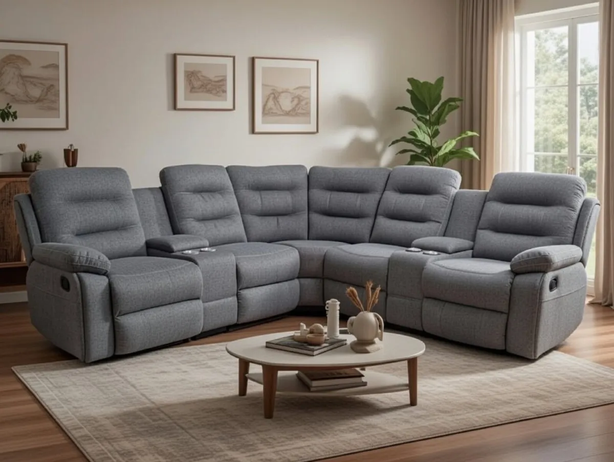 Free Delivery Apollo Corner Sofas New - Image 2