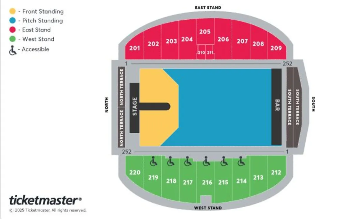 Lewis Capaldi Thomond Park front standing - Image 2