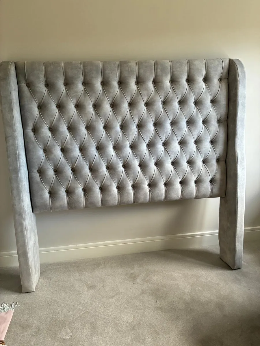 King Size Headboard - luxury, excellent condition - Image 1
