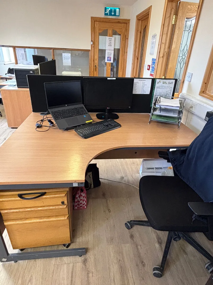 Office Desks (Sold individually or 4 together) - Image 2