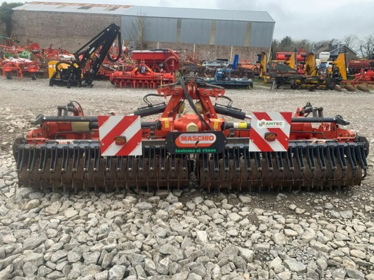 MASCHIO 4M POWER HARROW, HYD FOLD - Image 4