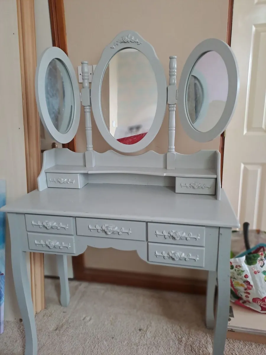 Dresser and Mirror - Image 1