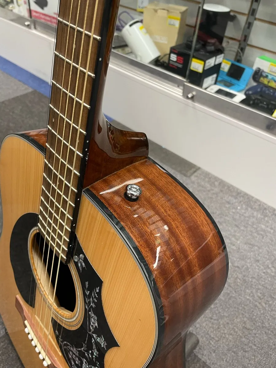 Fender Left Handed Acoustic Guitar - Image 3