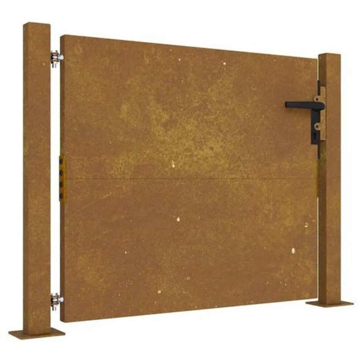 Garden Gate 100x75 cm Corten Steel - Image 1