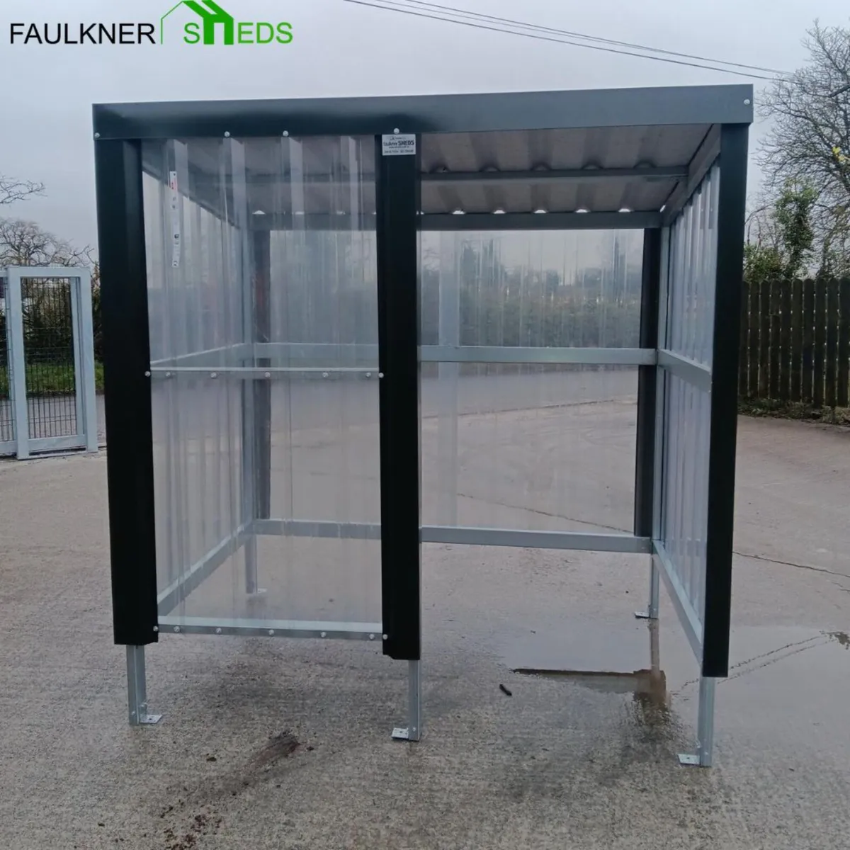 Steel Shelter - Smoking Hut - Image 1