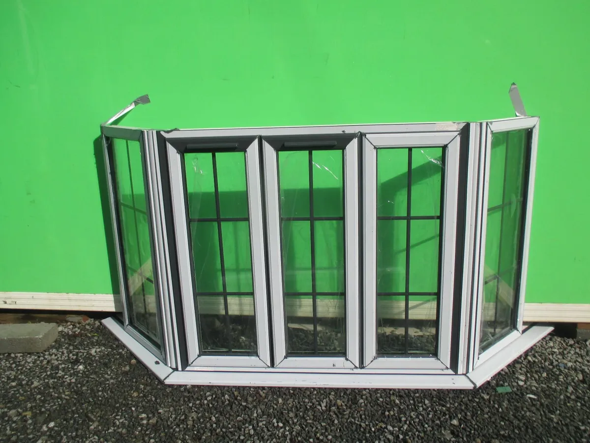 Grey UPVC Double glazed windows NEW - Image 3