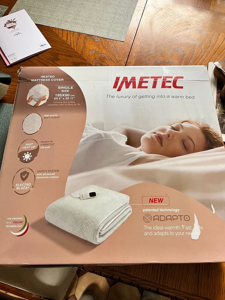 Electric blanket new in box single size - Image 3