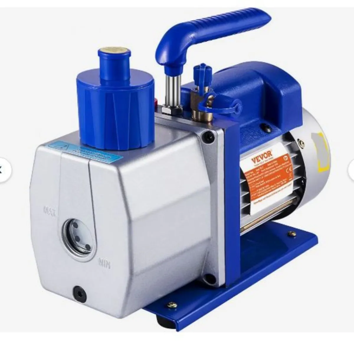 Single Stage Vacuum Pump Rotary Vane 7CFM - Image 1