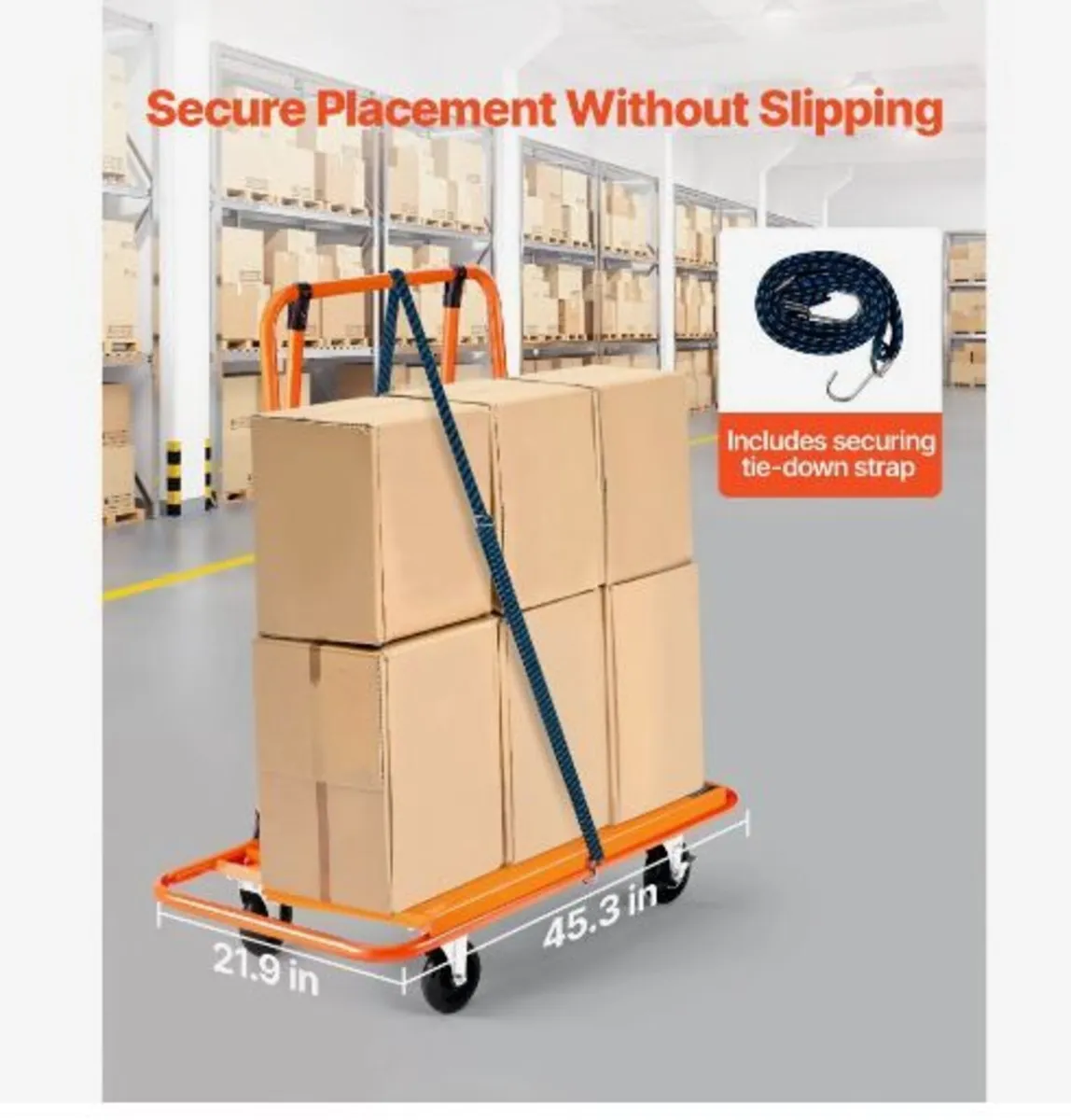 Drywall Cart Dolly, 816 kg Load Capacity - Image 2