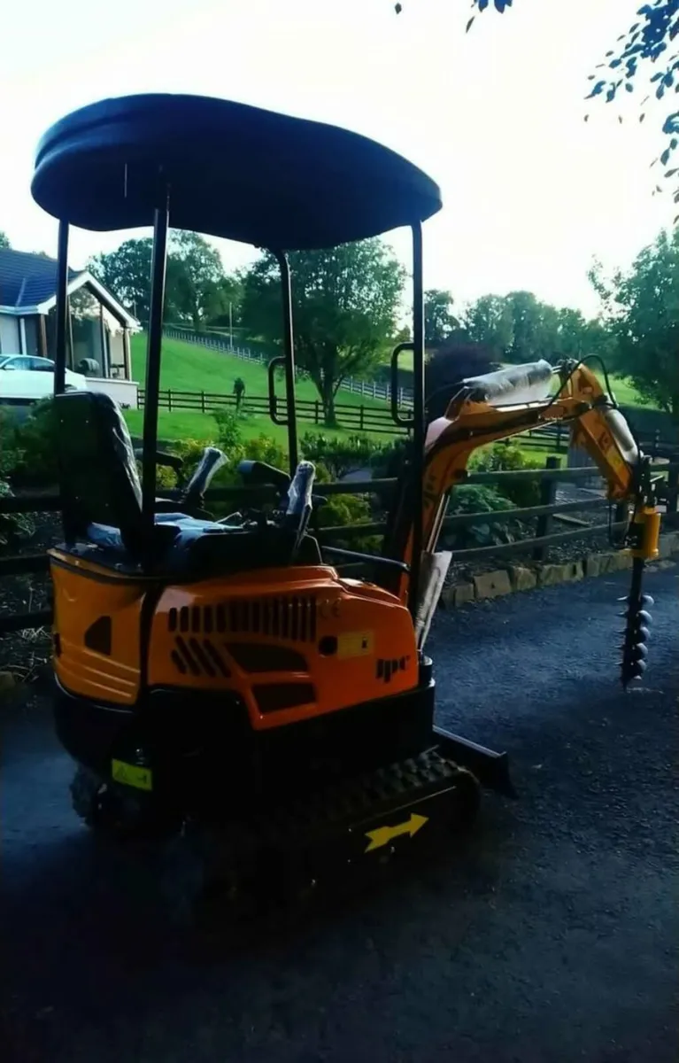 MINI DIGGER POST HOLE BORER ( 25mm pins ) - Image 2