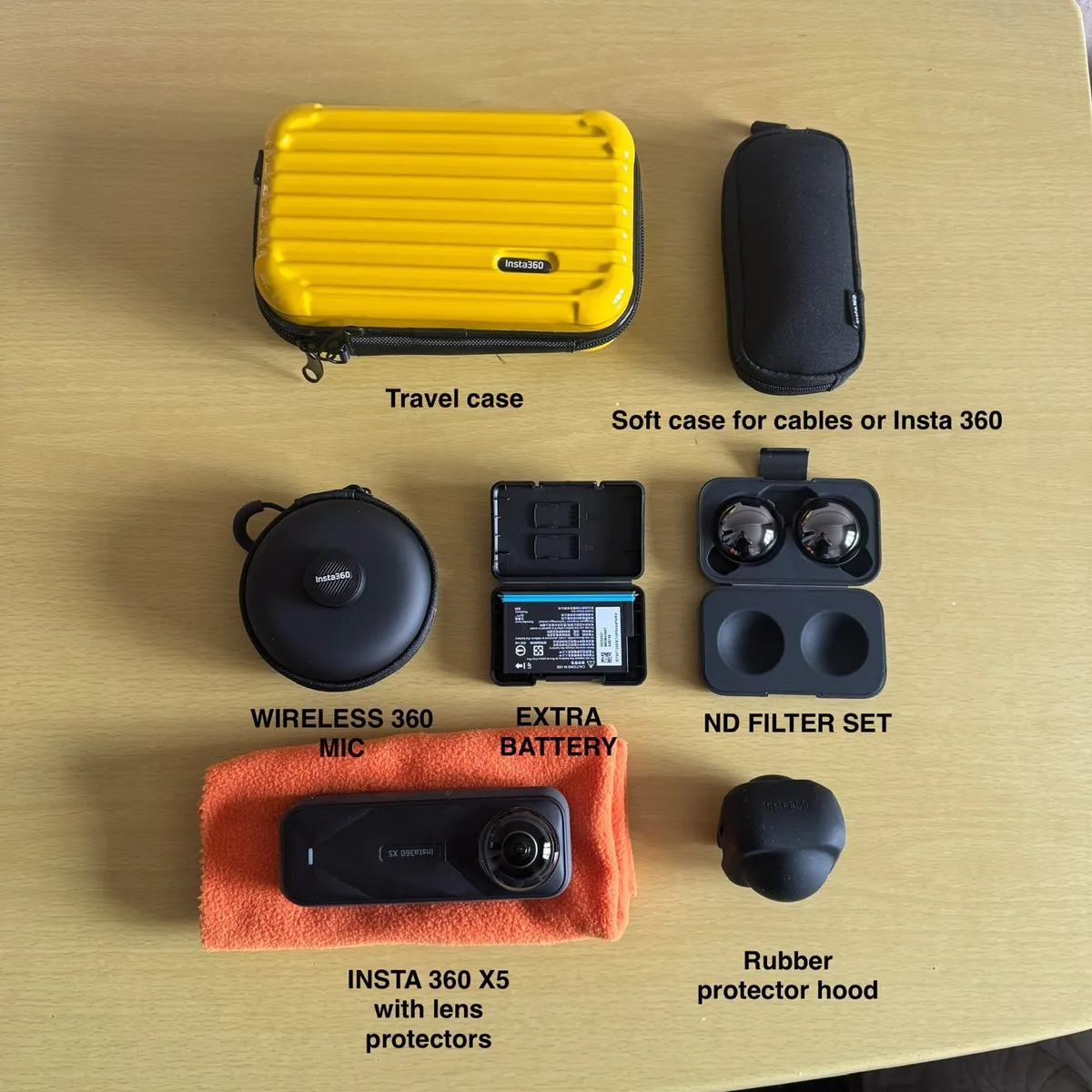 INSTA 360 X5 (Vlog combo + moto bundle + Extras) - Image 2