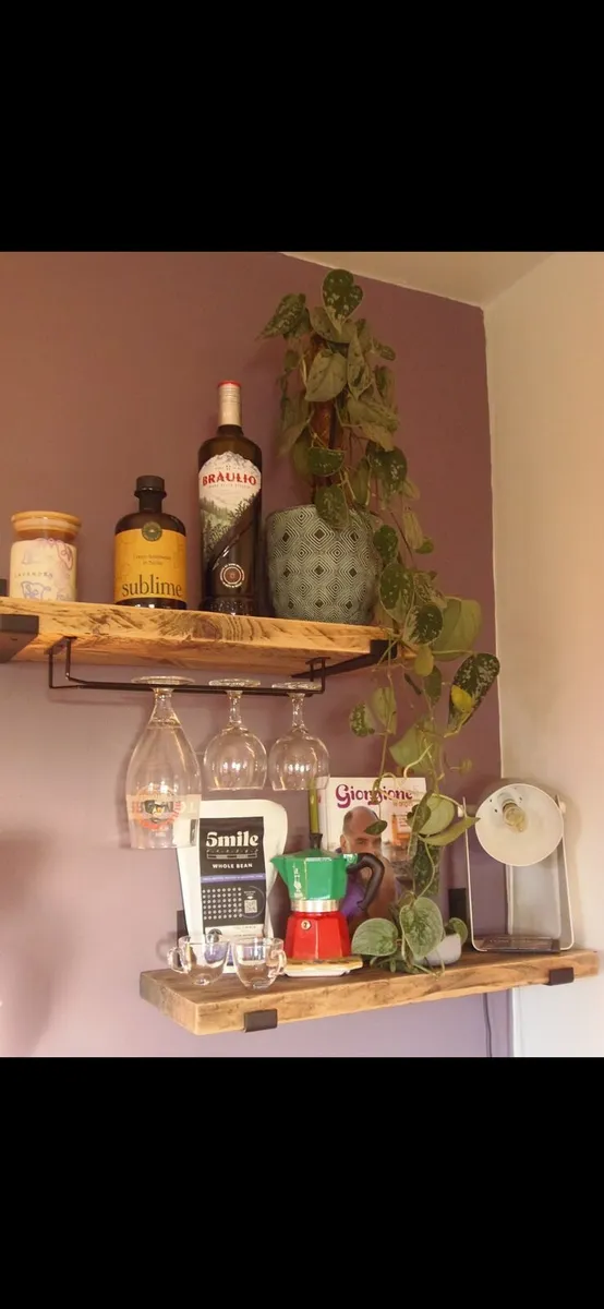 Reclaimed wood shelves for sale - Image 2