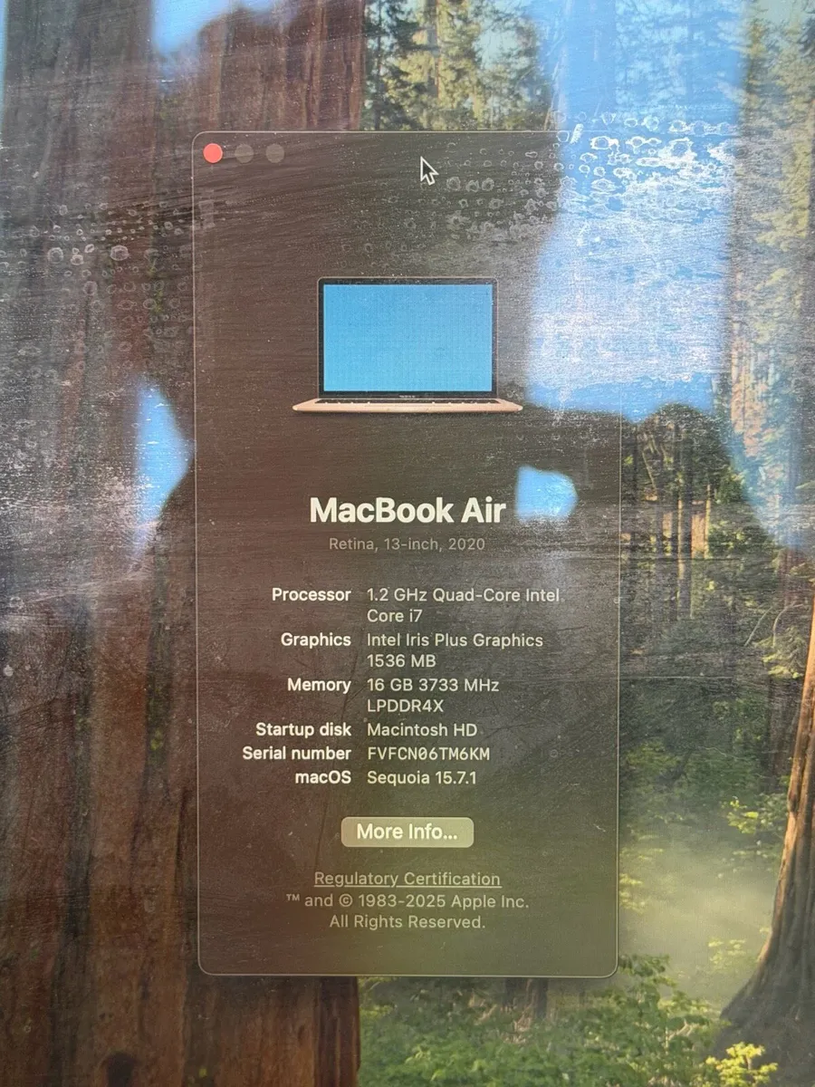 MacBook Air Intel Core i7 16GB 1TB - Image 4