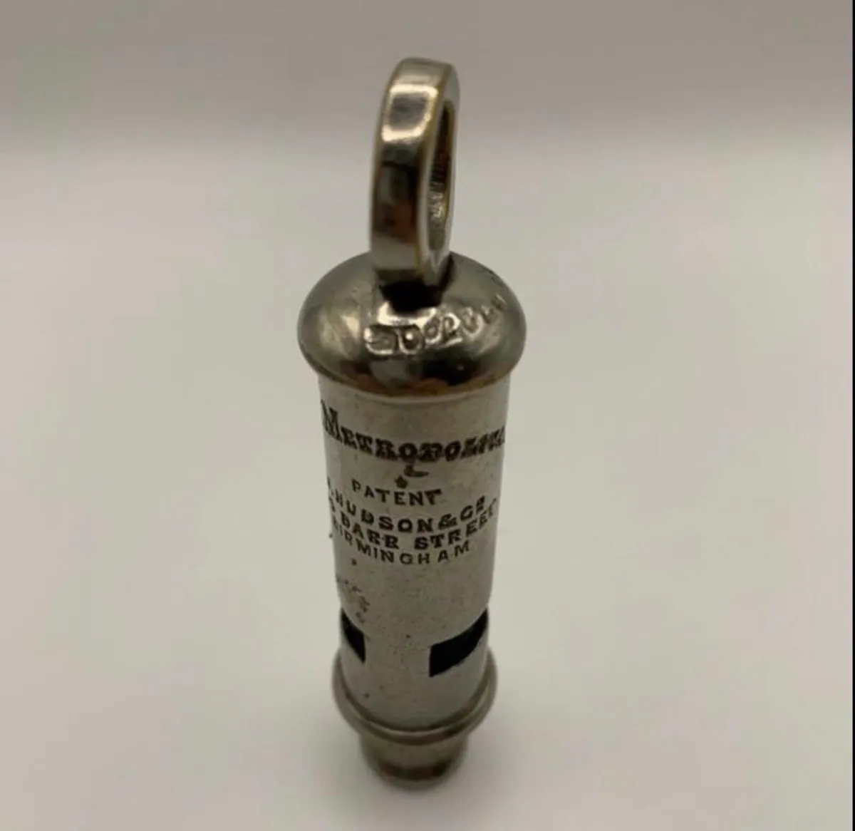 Antique police whistle