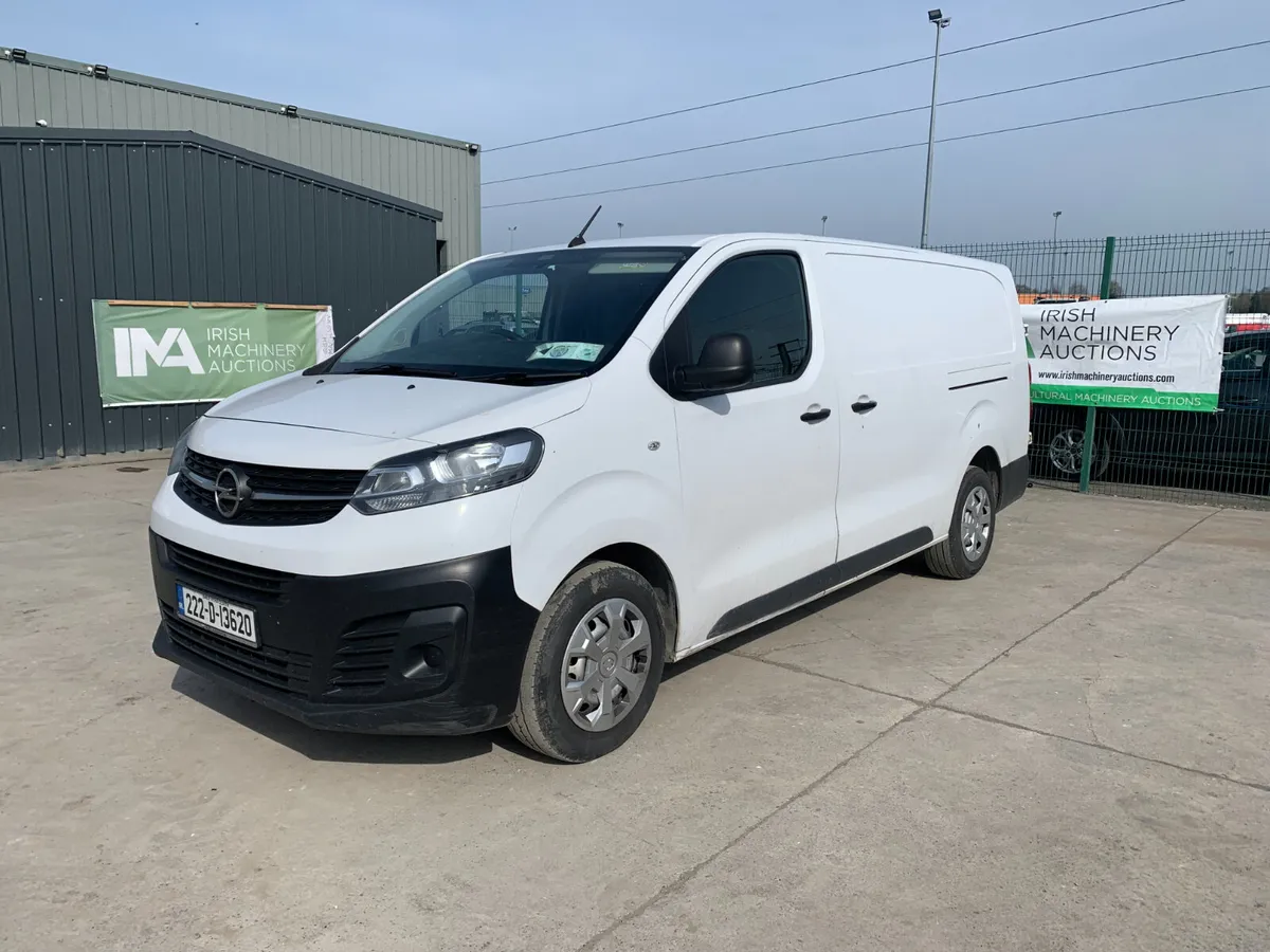 2022 OPEL VIVARO VAN FOR AUCTION - NAAS - Image 1