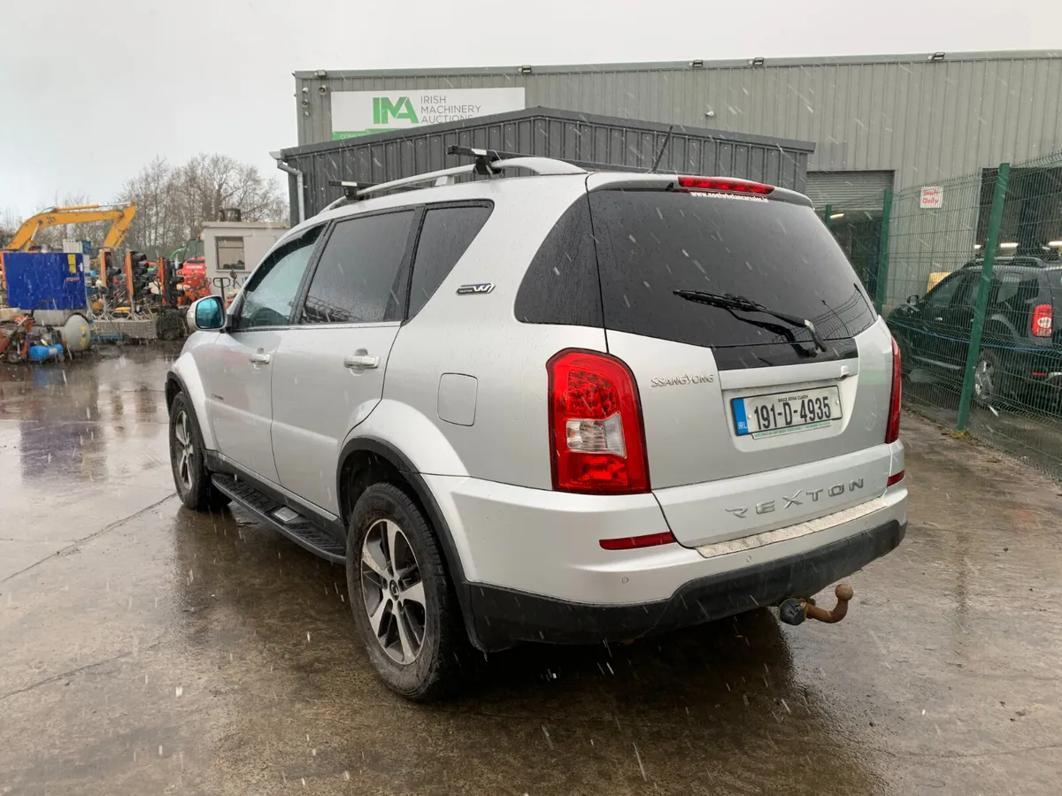 2019 SSANGYONG REXTON 2.2 COMM AUTO FOR AUCTION - Image 3