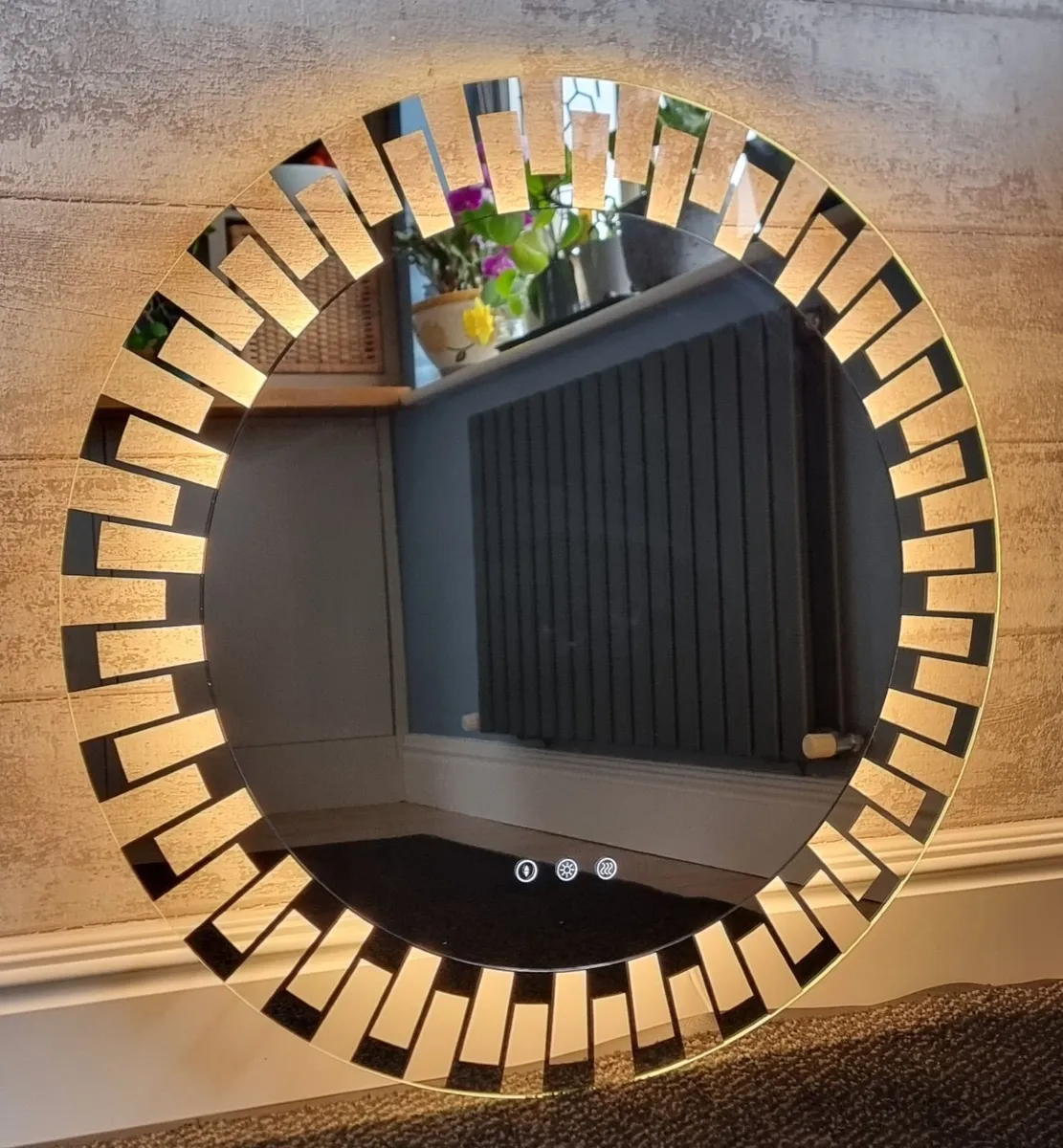 LED Bathroom Mirror 80cm Defogger Makeup Cosmetic - Image 4