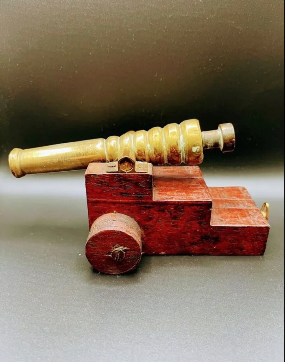 Pair of Brass Cannons - Image 3