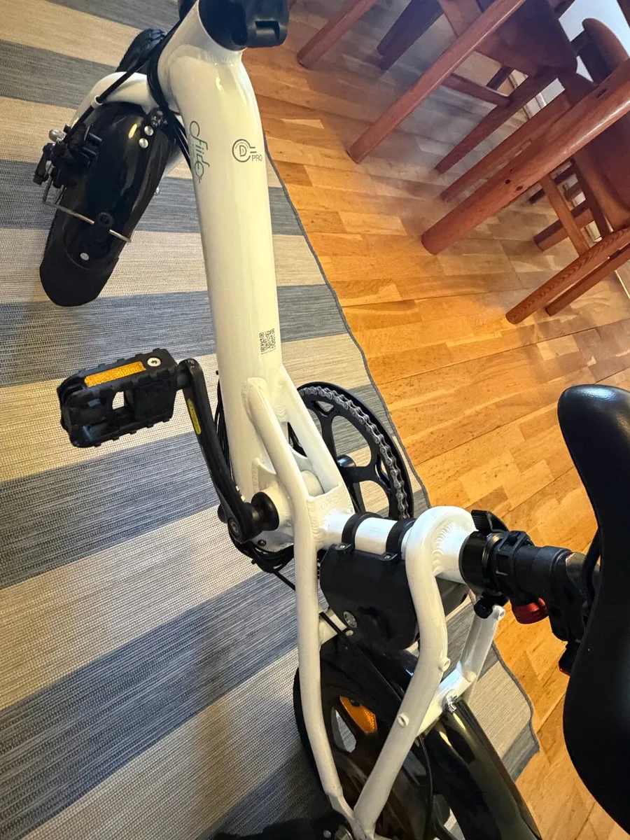 E-bike Fiido D3 Pro White - Image 3