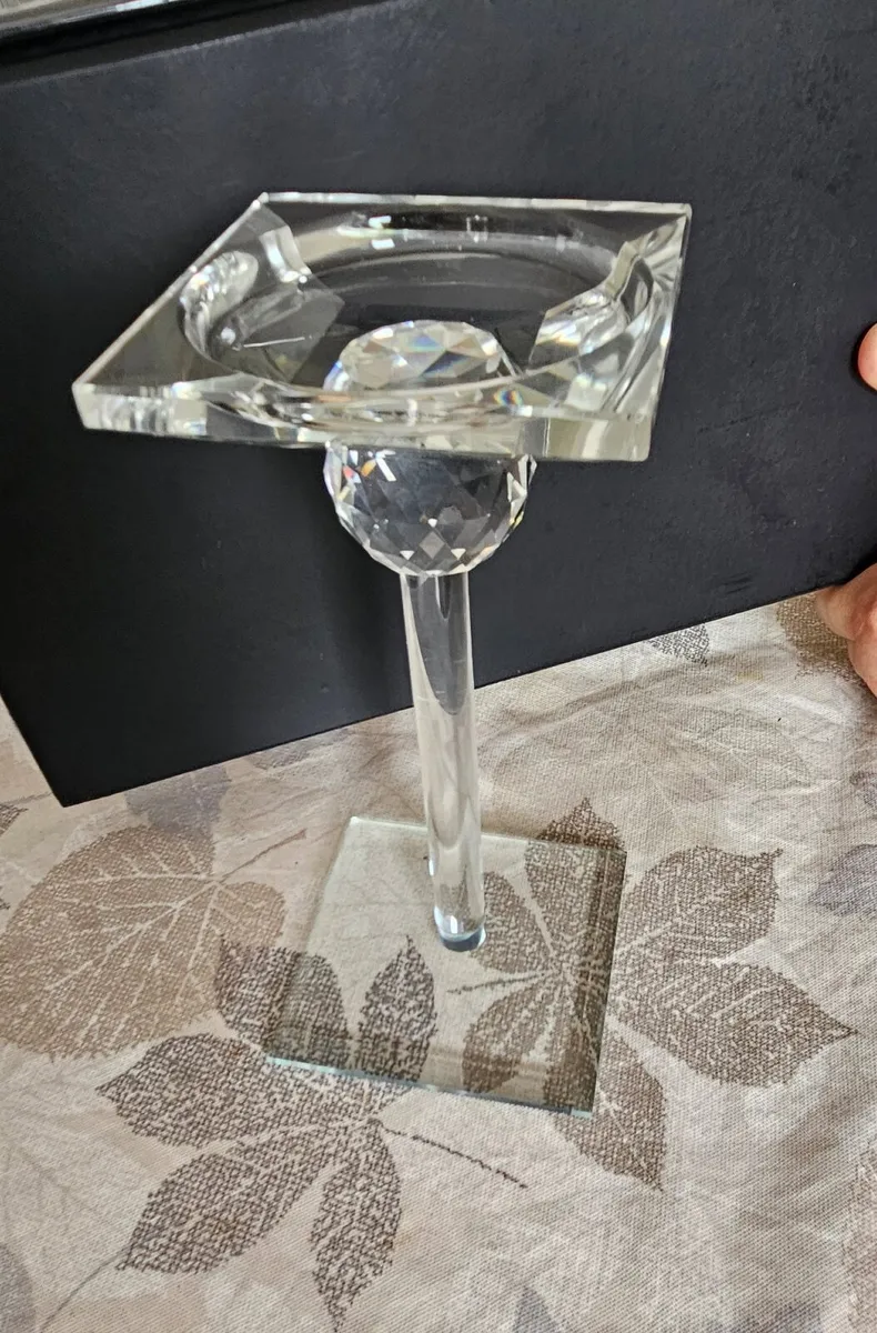 Crystal Candle Holder Set - Image 1