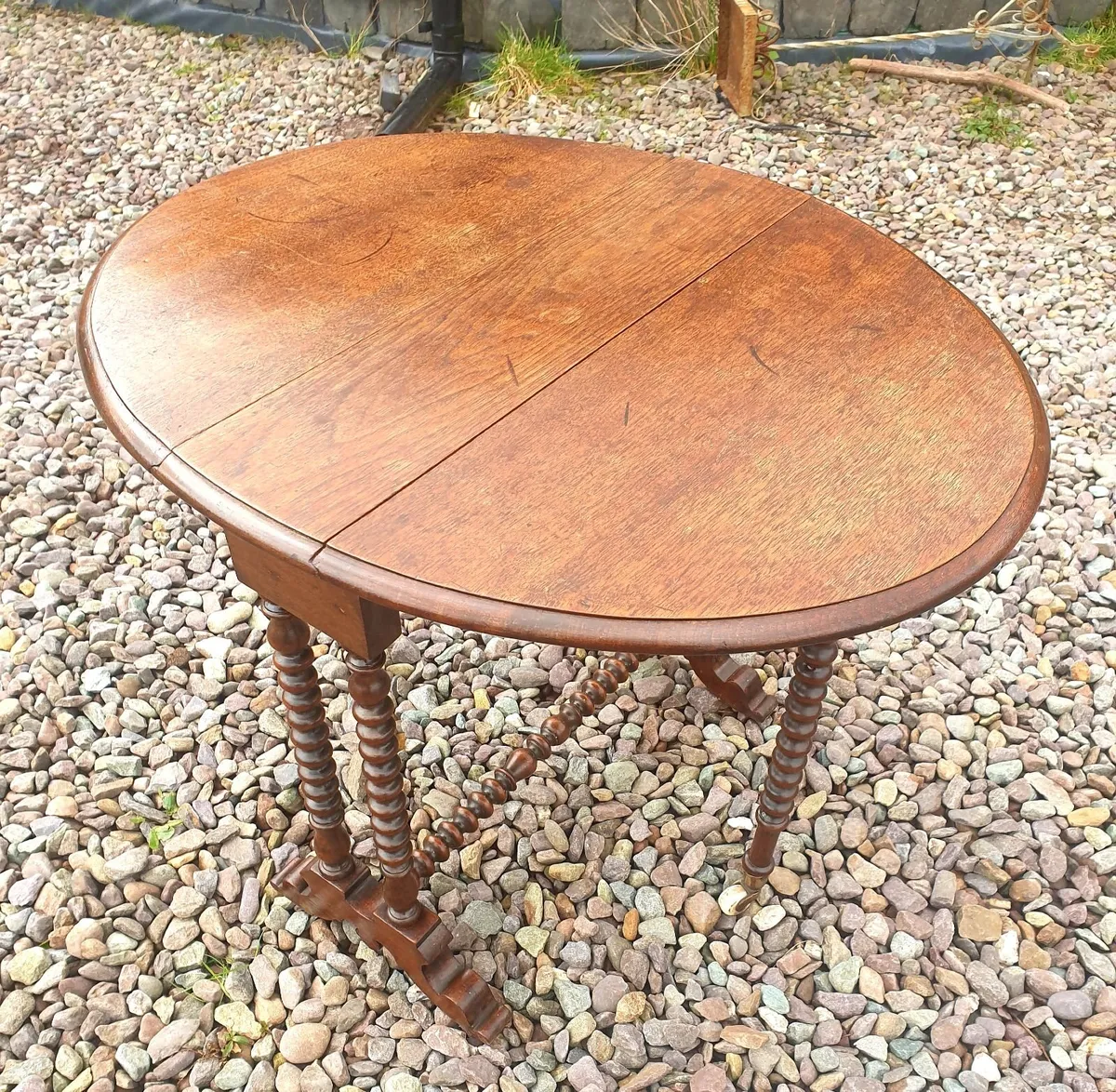 Victorian small Sutherland table - Image 1
