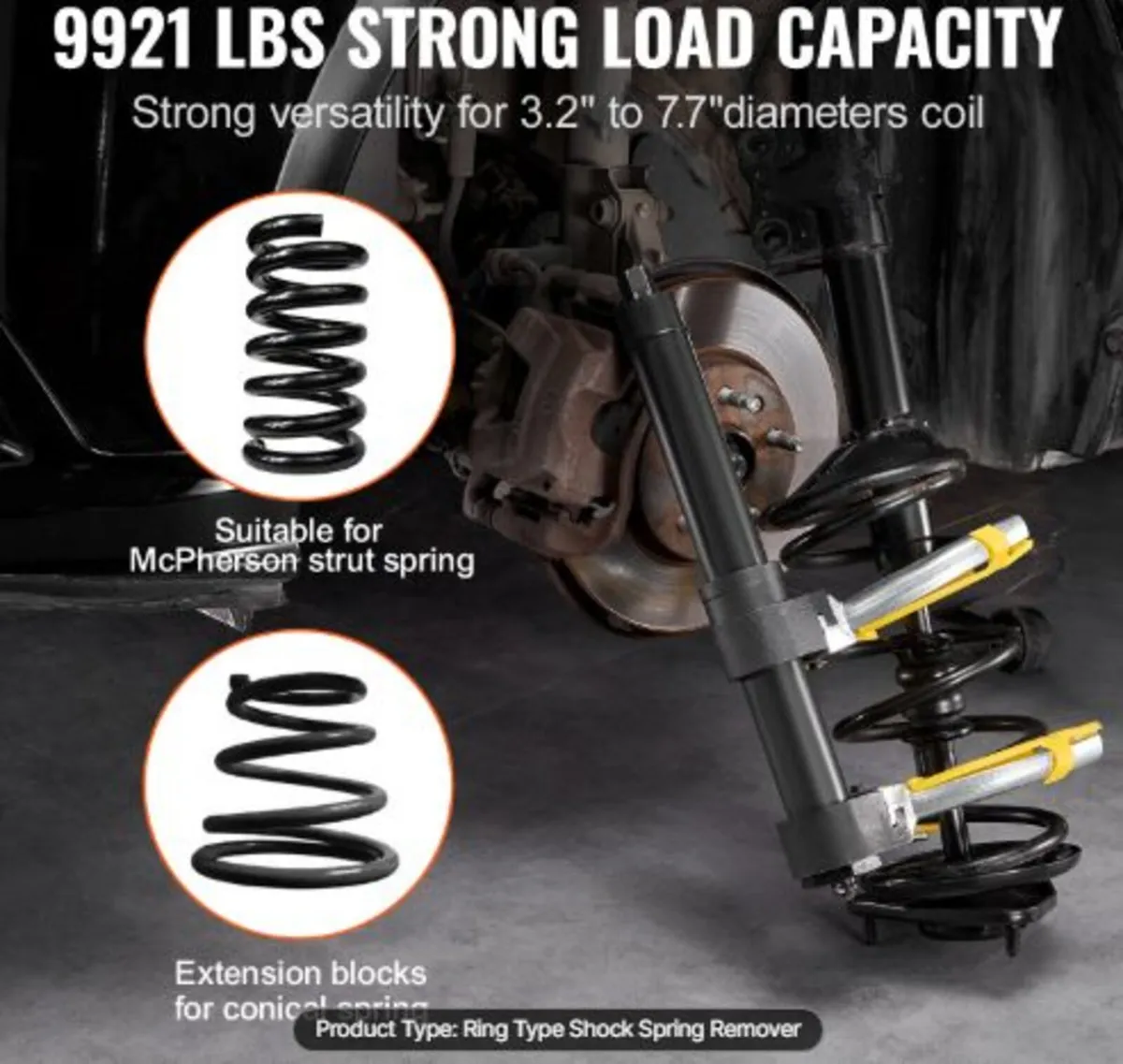 Strut Spring Compressor Set, Macpherson Strut - Image 2