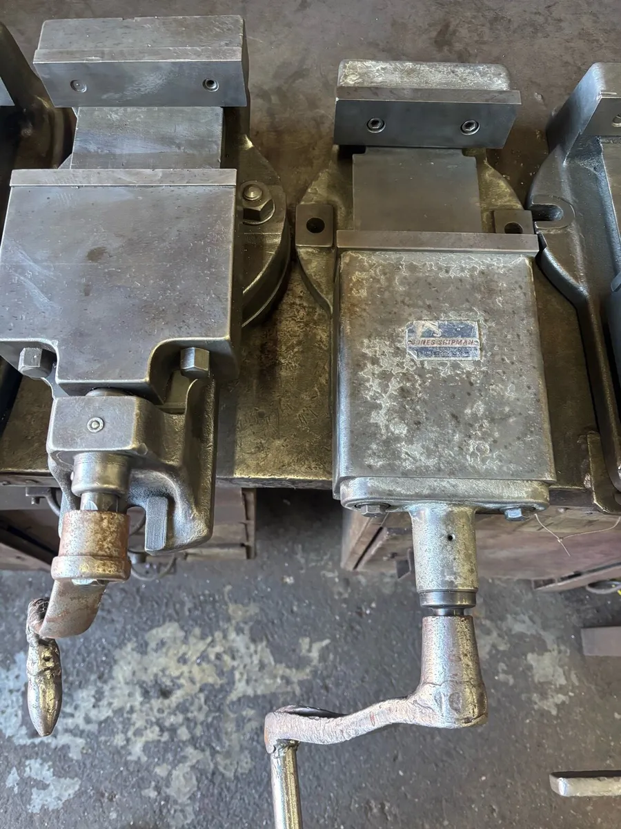 Machine vices 6”—12”. Opening 12” - Image 2