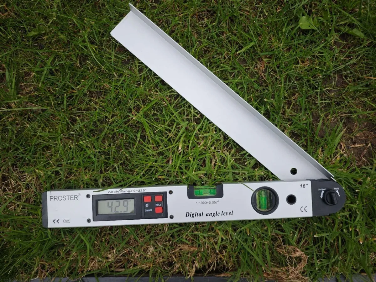 Angle level Finder Digital Protractor + battery - Image 2