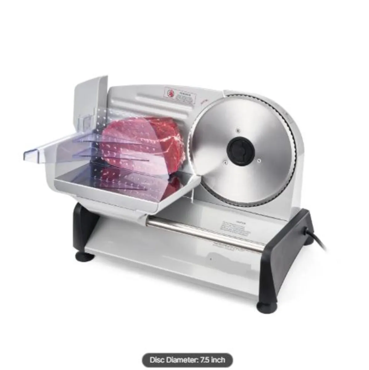 Meat Slicer, 200W Electric Deli Slicer Machine - Image 1