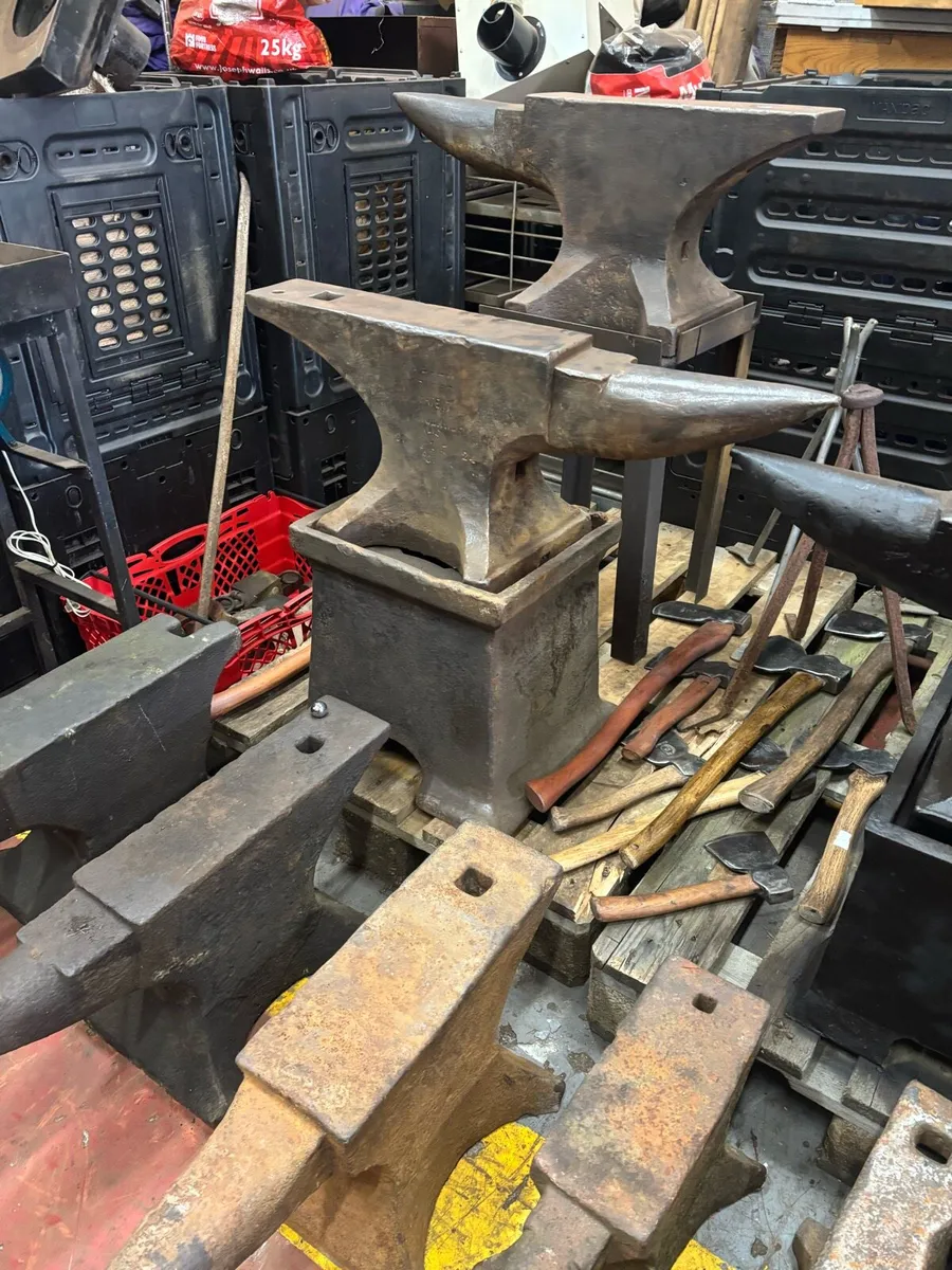 Anvils from  £200 HUGE AMOUNTS BLACKSMITHS - Image 2