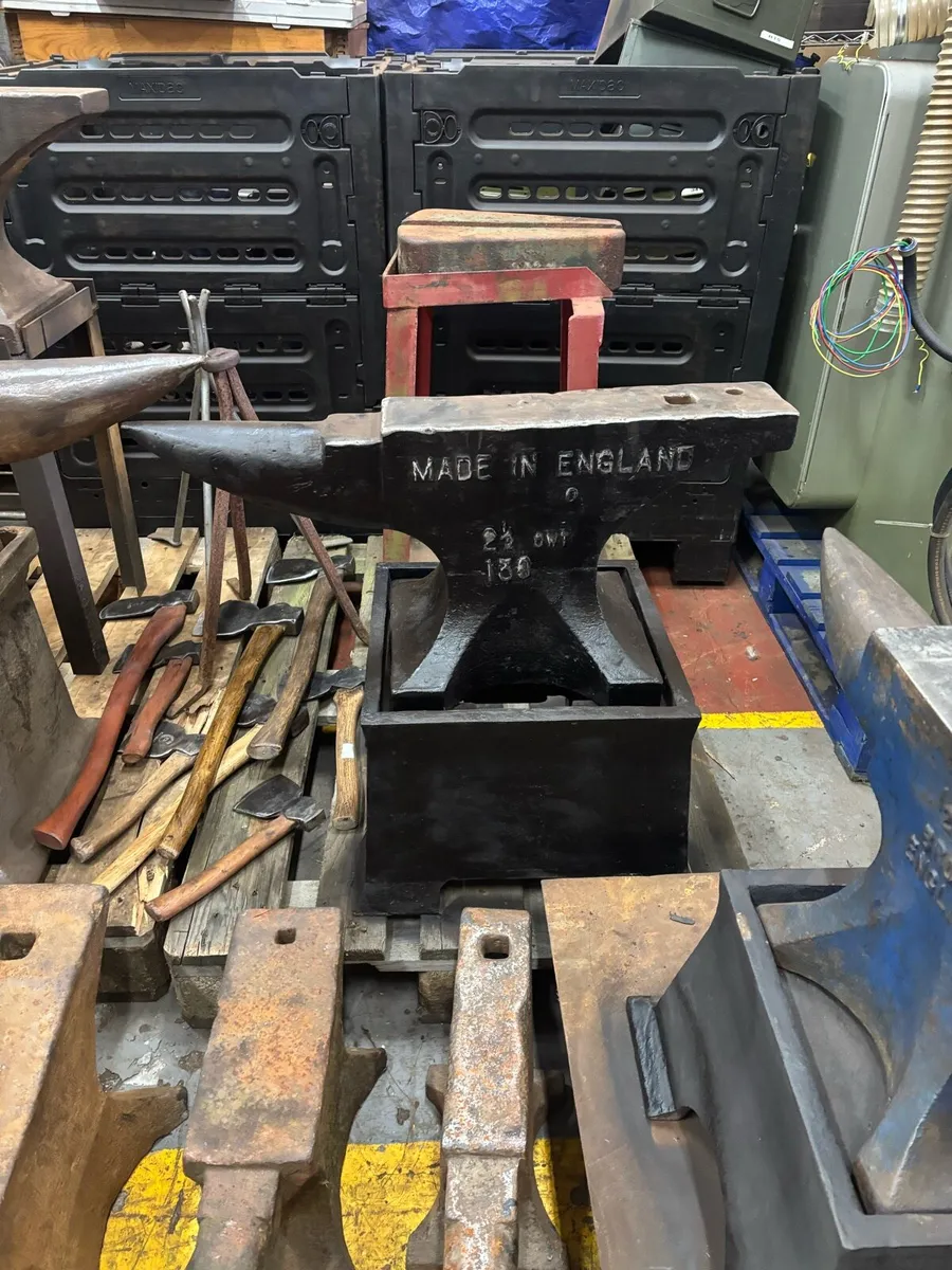 Anvils from  £200 HUGE AMOUNTS BLACKSMITHS - Image 1