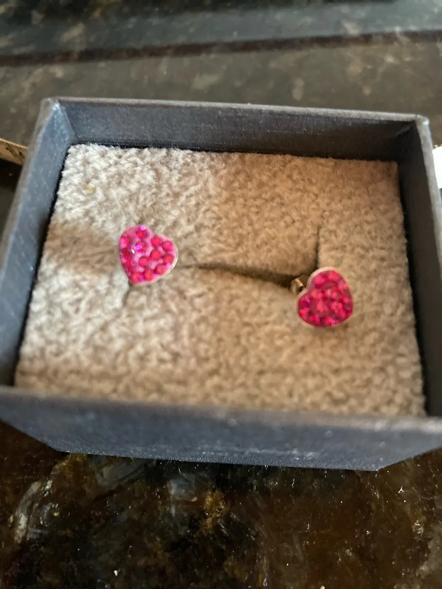 Sterling Silver earrings Brand new never worn - Image 1