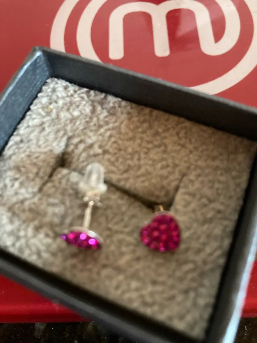 Sterling Silver earrings Brand new never worn - Image 4