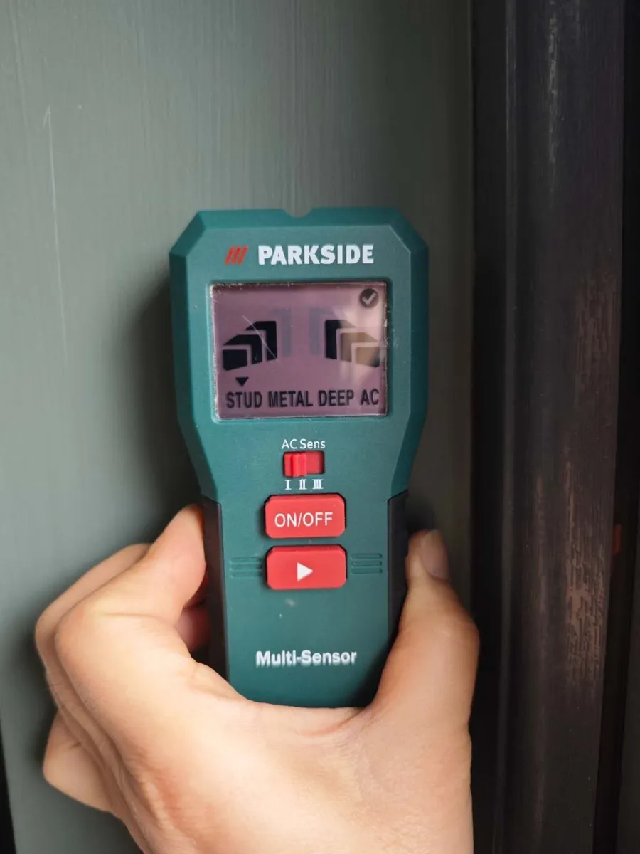 Parkside 4in1 Multi Purpose Stud Detector Wood Met - Image 2