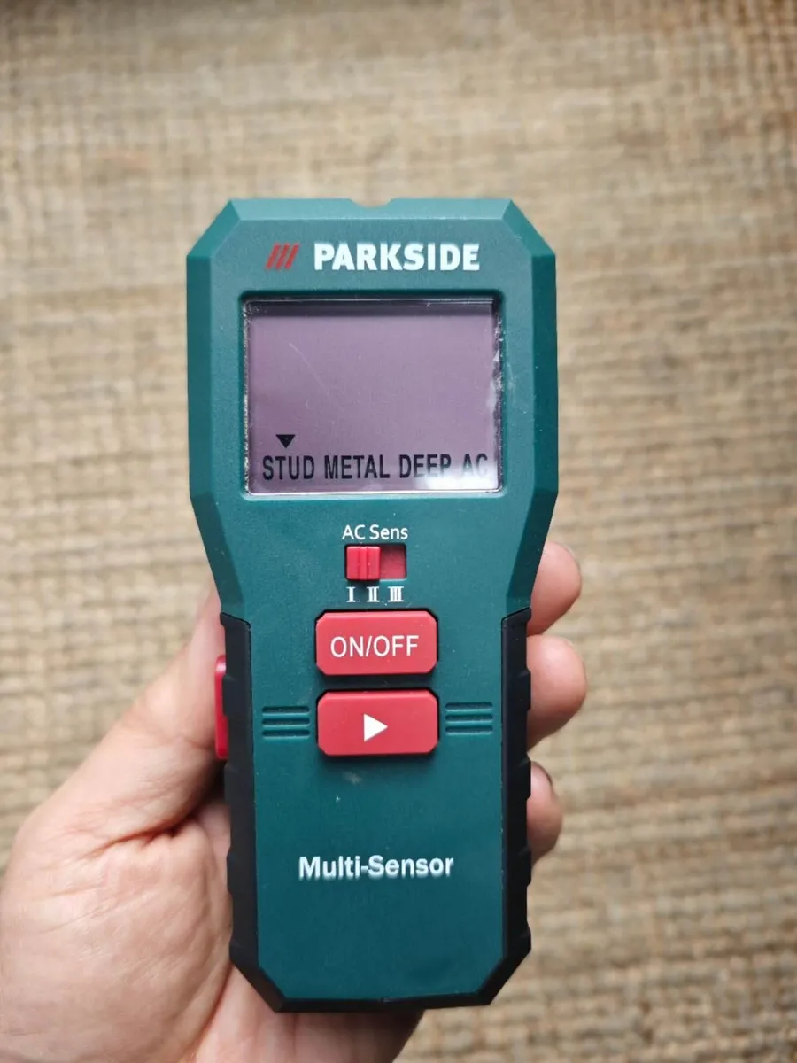 Parkside 4in1 Multi Purpose Stud Detector Wood Met - Image 3