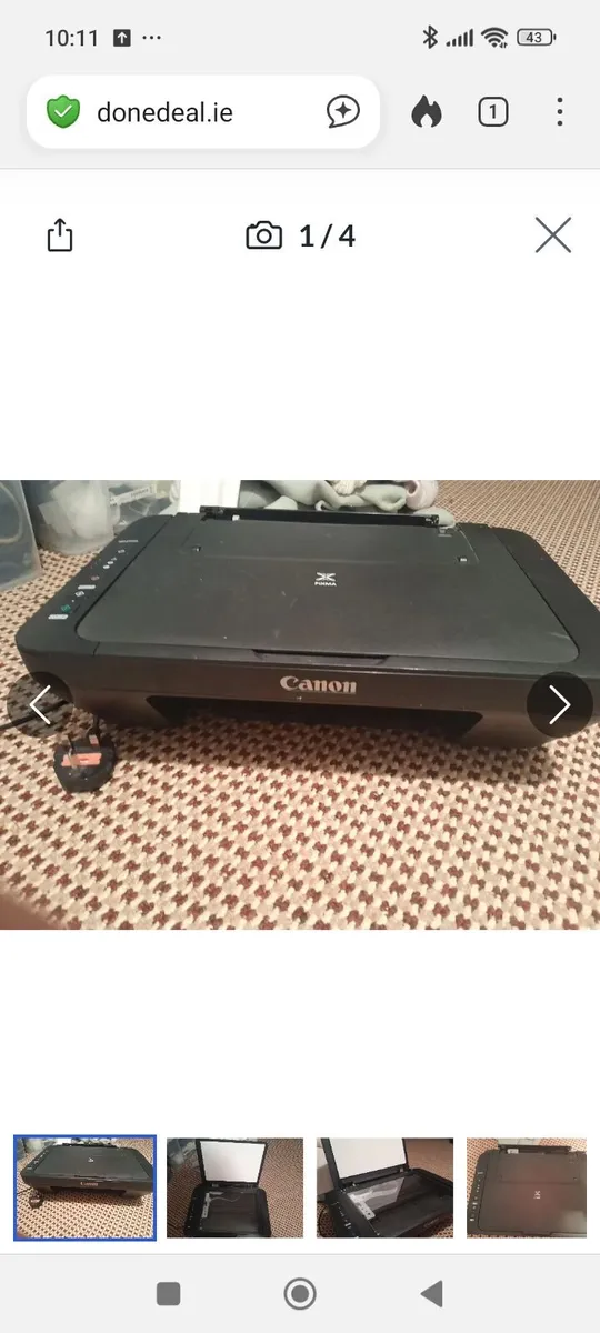 Canon PIXMA MG2550S All-in-One Printer - Image 2