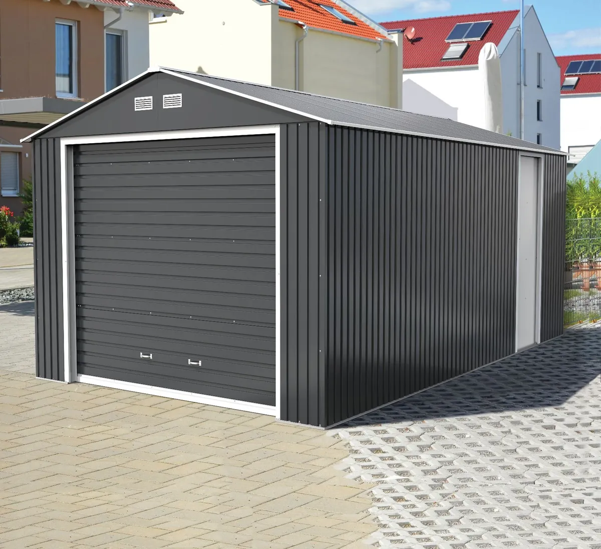 12×20 Olympian Steel Car Garages    Free Delivery - Image 2