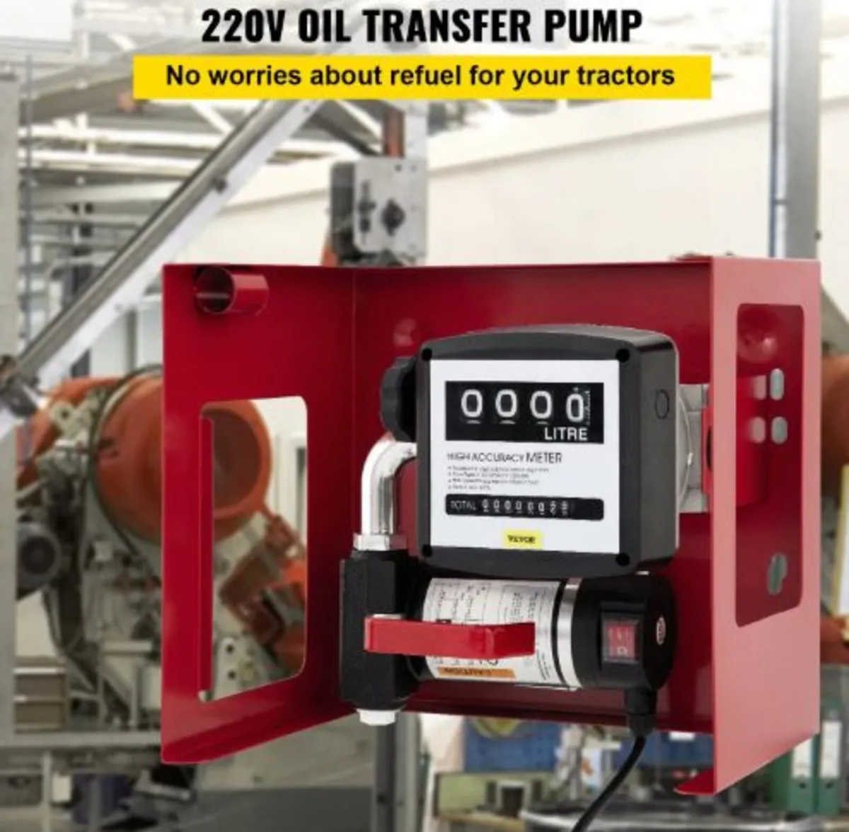 40 L Diesel Pump, Heating Oil Pump, 300 W Self- - Image 3