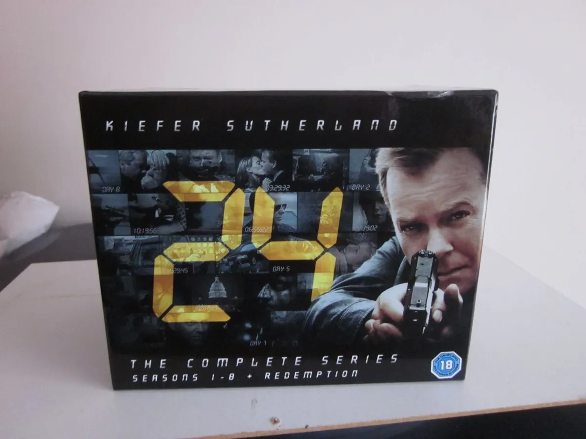 24 The Complete Series 1-8 +Redemption DVD's - Image 1