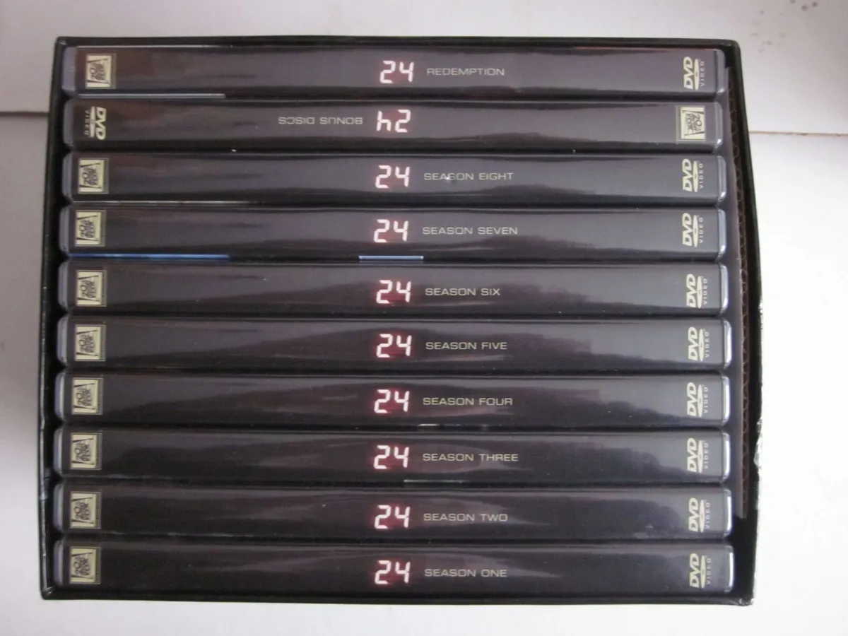 24 The Complete Series 1-8 +Redemption DVD's - Image 4