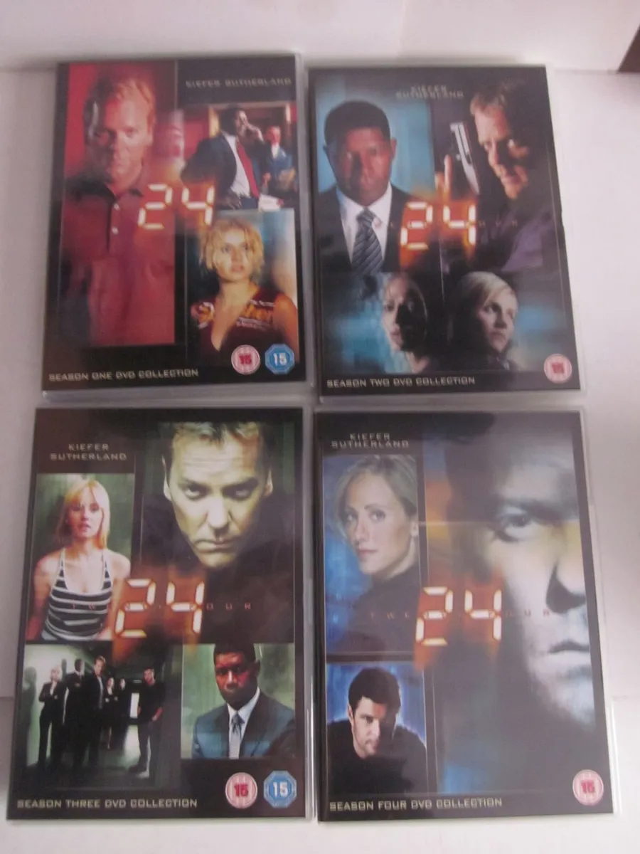24 The Complete Series 1-8 +Redemption DVD's - Image 2