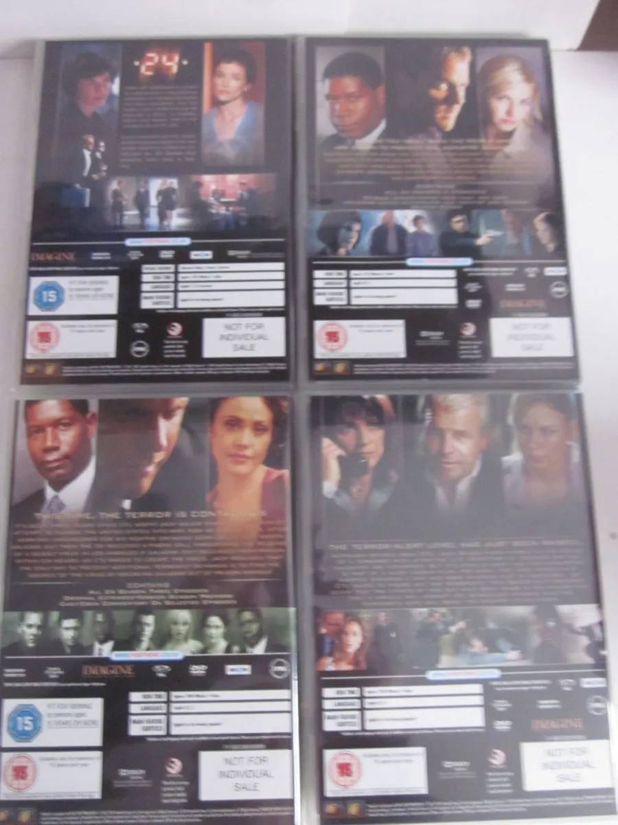 24 The Complete Series 1-8 +Redemption DVD's - Image 3