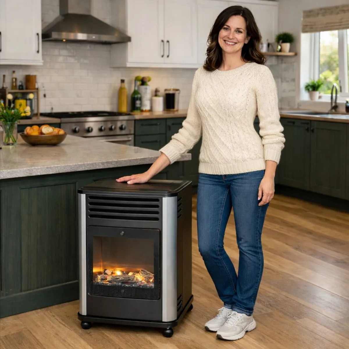 🔥 Sahara Manhattan Mobile Gas Heater. Free Delive - Image 3