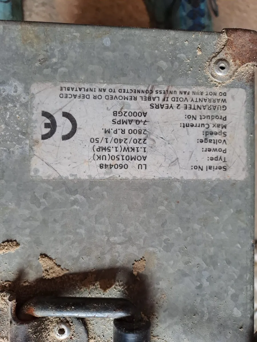 Bouncy castle blower - Image 1